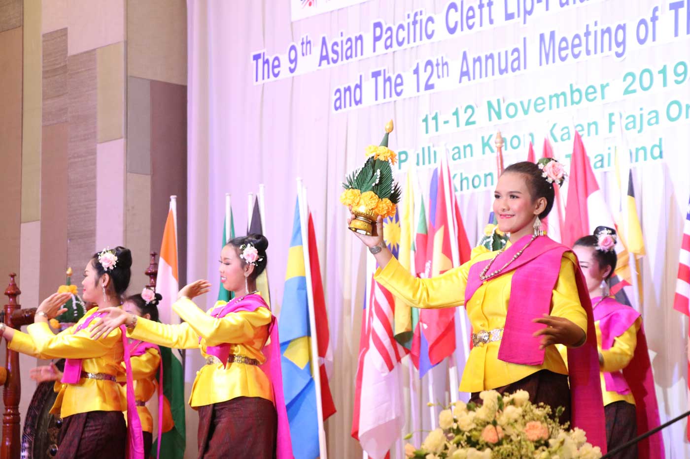 Welcome Performance by a Cleft Patient in the opening ceremony of the 12th Annual Meeting of the Thai Cleft Lip-Palate and Craniofacial Association